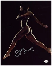 SYDNEY LEROUX SIGNED 11X14 PHOTO WOMENS SOCCER NATIONAL TEAM USA JSA WITNESS 3