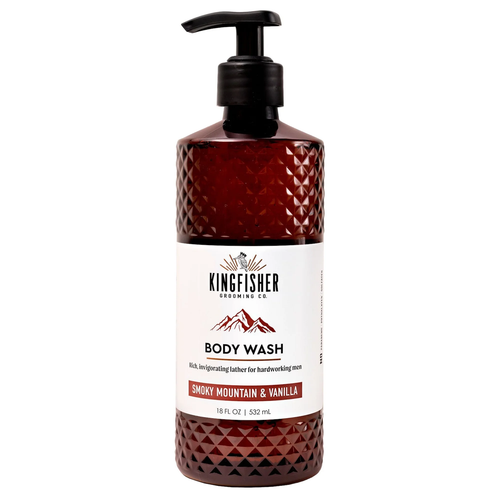 (3er Pack) Herren Duschgel, Smoky Mountain und Vanille, 18 Oz. - Bild 2 von 12