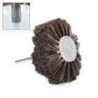 4 Horse Hair Polishing Wheel Brush Drill Buffing Abrasive Grinder Rotary Tool
