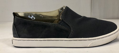L.L. Bean Campside Slip on Shoes Women’s Size 7M Gray Leather Mesh Flat Loafer - Picture 7 of 11