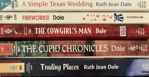 (4 pb) all by RUTH JEAN DALE lot cowboy romance Harlequin - Imagen 4 de 4