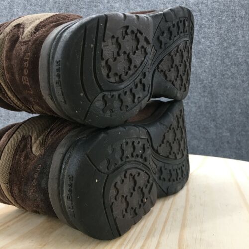 LL Bean Boots Damen 9 M Tek 2,5 Haken und Schlaufe Knöchel Winter Schnee Wandern braun - Bild 8 von 10