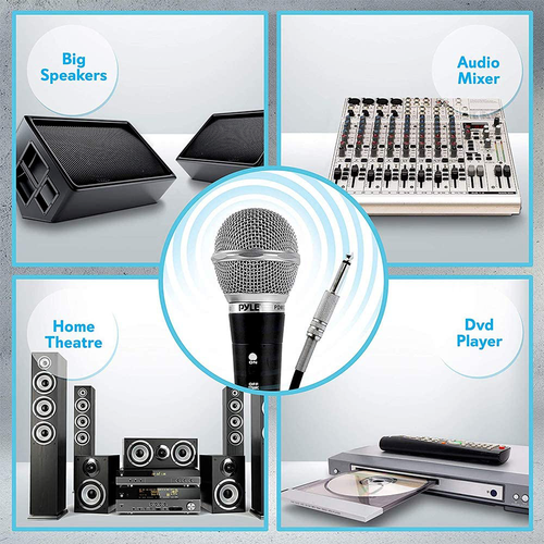 Brand new Pyle - PDMICKT34 - Professional Dynamic Microphone - Kit of 3 - Bild 6 von 14