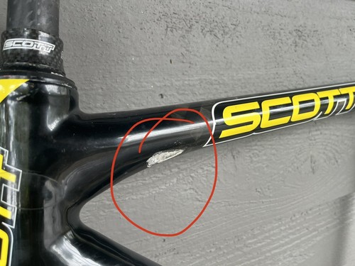 Scott CR1 Team 56cm Carbon Fiber Frame Set, 700c - Picture 11 of 13