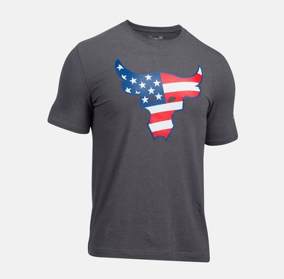 under armour american flag t shirt
