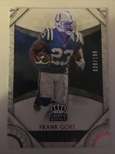 2016 Crown Royale Pink Indianapolis Colts Football Card #27 Frank Gore /199