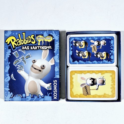 ©2013 Kosmos Ubisoft RABBIDS - DAS KARTENSPIEL dt Uno Mau-Mau Quartett Stechen