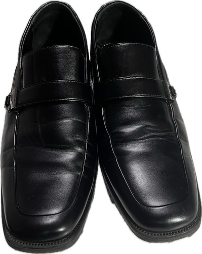 Perry Ellis Shoes Portfolio Ultra Foam Dolce Dress Loafer Black Men's Size 9 - Picture 2 of 6