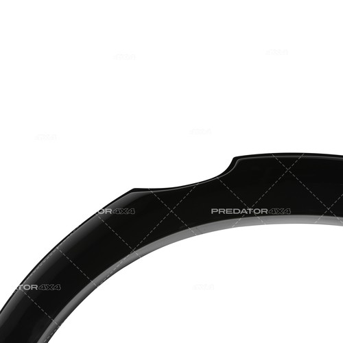 GLOSS BLACK WHEEL ARCH FENDER FLARE KIT FOR NISSAN NAVARA D23 NP300 2014-2020 - Afbeelding 6 van 10