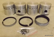 CLASSIC MINI 998CC PISTON AND RING SET - FLAT TOP - 9.7:1 - STANDARD BORE SIZE