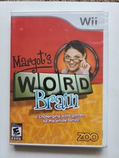 Margot's Word Brain (Nintendo Wii, 2008) Brand New Sealed