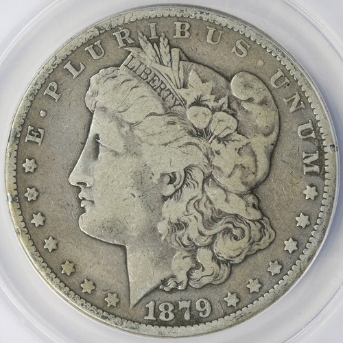 1879-S Rev de 78 Top 100 $1 dólar Morgan ANACS VF20 - Imagen 3 de 4
