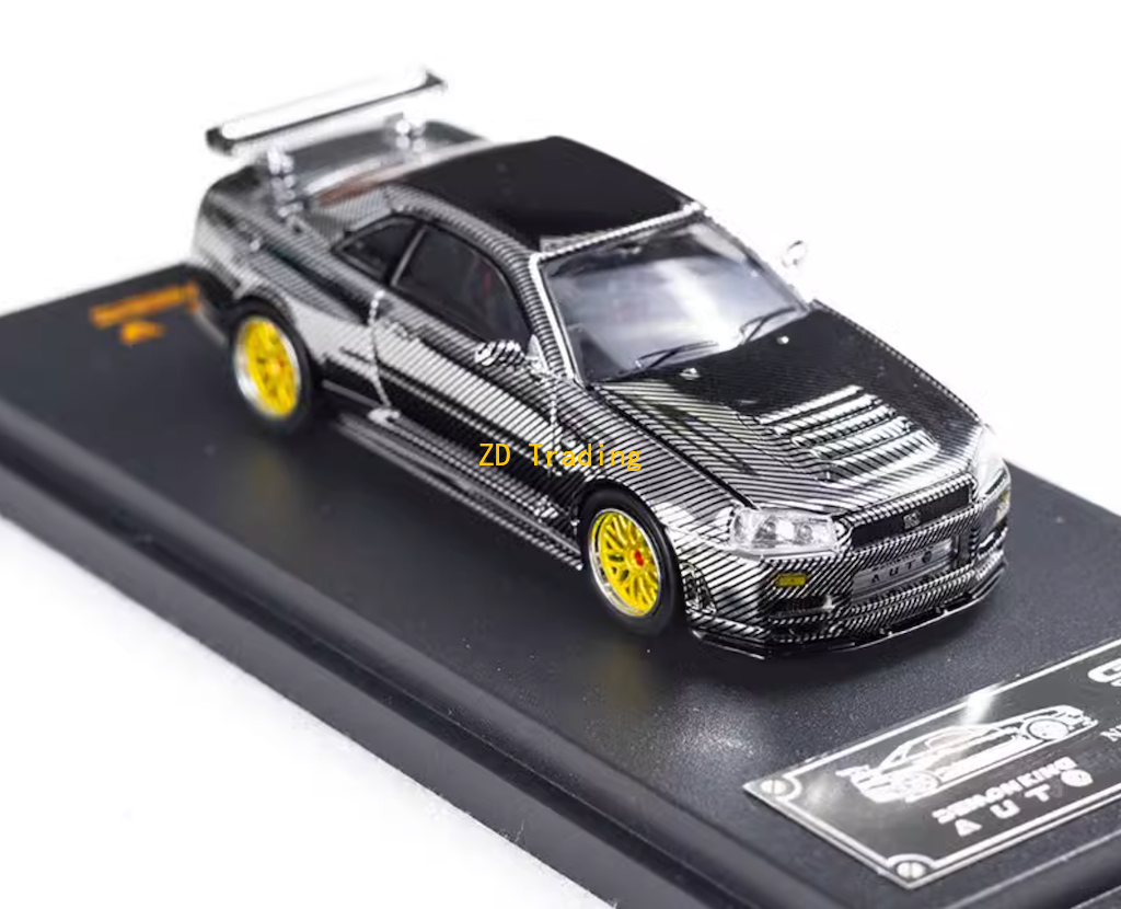 1/64 スカイライン NISSAN GT-R GTR R34 SKYLINE Amazon.com: TrueScale Miniatures Mini GT 1/64 Nissan Skyline