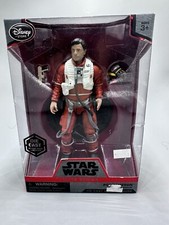 Star Wars Elite Series Poe Dameron Die Cast Disney Store 7" Action Figure