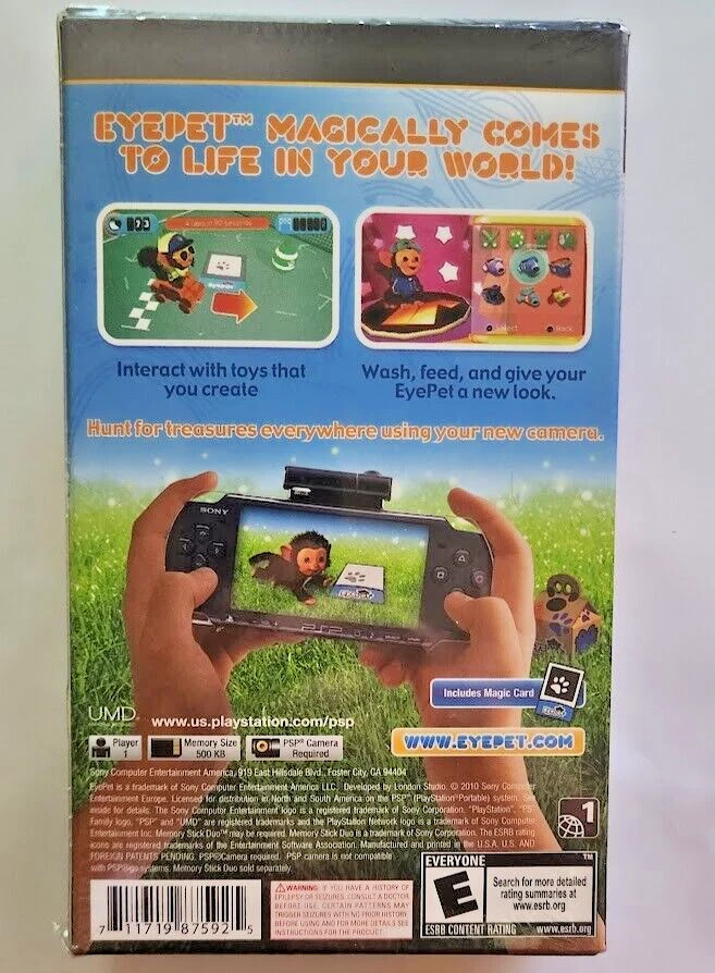 EyePet with Camera PSP Brand New (2010 Sim) - Image 3 of 3