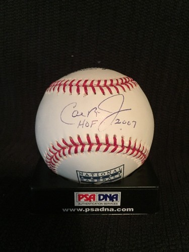 Cal Ripken JR Signed Baseball PSA DNA Ironclad MLB Authenticated Logo 3x Rare - Picture 8 of 12