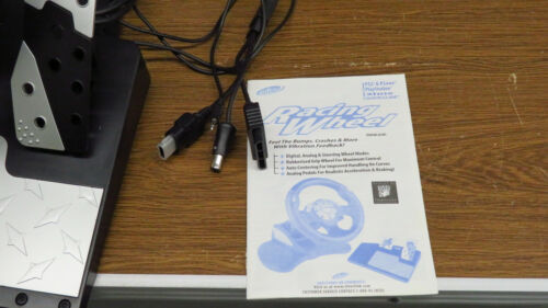 Intec Gaming Racing Wheel & Pedals Gamecube Playstation 2,Playstation, Xbox, New - Picture 4 of 9