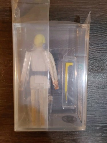 Kenner Star Wars 1977 Classificato AFA 80+ Luke Skywalker Capelli Biondi - Foto 2 di 3
