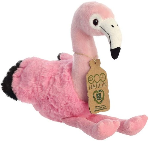Flamingo Kuscheltier Eco Nation - Aurorawold Stofftier Plüschtier 35005 - Bild 9 von 10