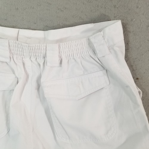 Weekender cargo hiking shorts men's 38x6 White comfort waist outdoor beach boat - Picture 10 of 13