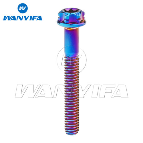 Titanium Bolt M4x10 15 20 25 30mm Flange Torx Head Screw with 'W' Logo Fasteners - Picture 12 of 13
