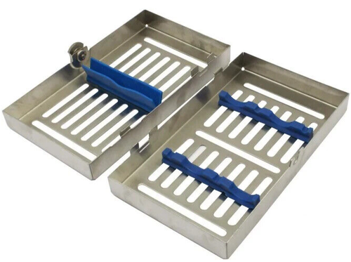 STERILIZATION CASSETTE FOR 4 LIGAMENT KNIVES/ELEVATORS (3 CASES PRIVATE LISTING) - Picture 2 of 2