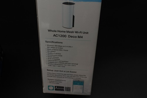 TP-Link Deco M4 Routeur WiFi AC1200Mbps Routeur WiFi WiFi Extender Booster - Photo 4/4