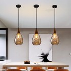 Glass Bar Pendant Lighting Kitchen Chandelier Lighting Dining Room Ceiling Light