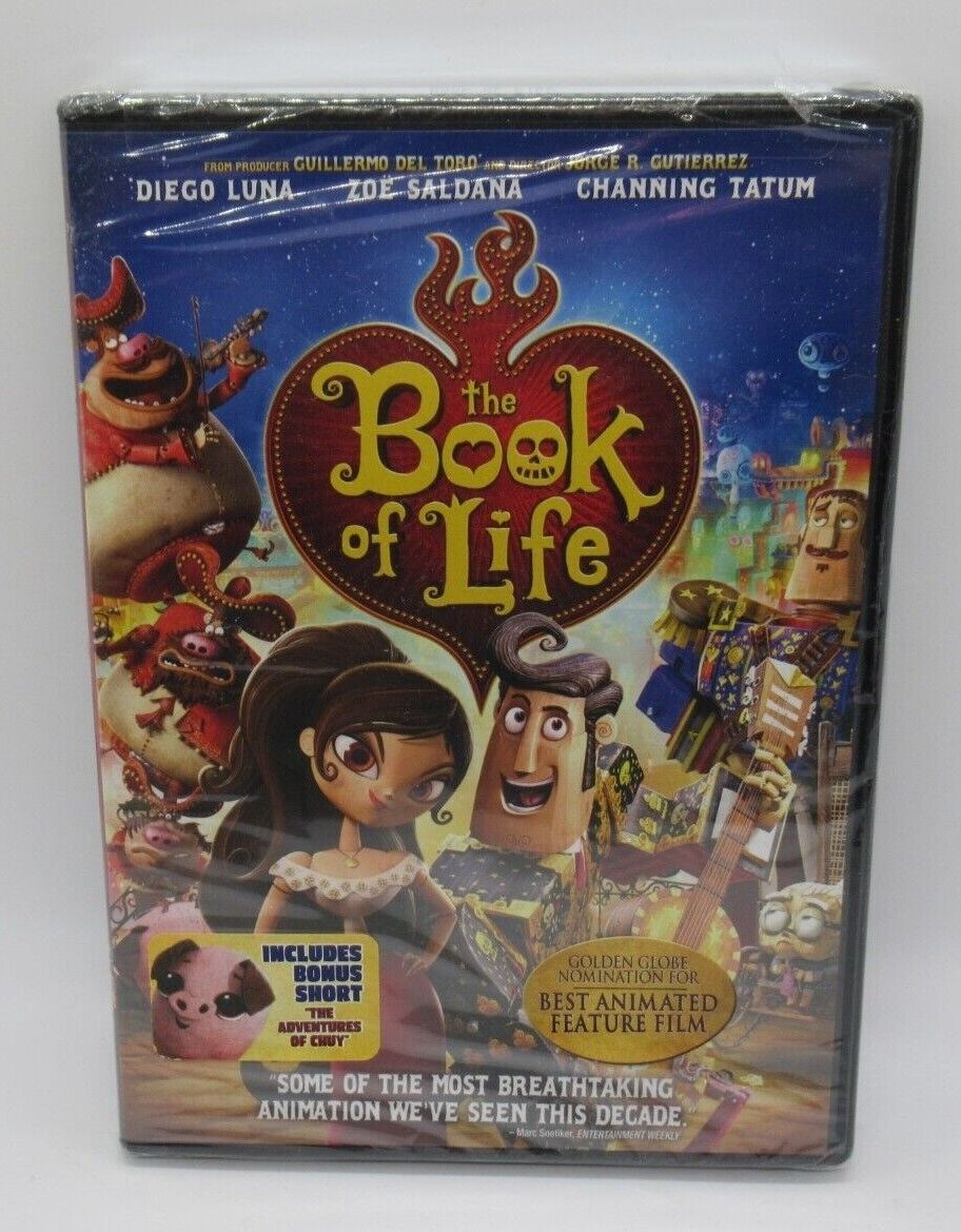 THE BOOK OF LIFE ANIMATED DVD MOVIE, DIEGO LUNA, ZOE SALDANA, CHANNING TATUM, WS 24543935414 | eBay THE BOOK OF LIFE ANIMATED DVD MOVIE, DIEGO LUNA, ZOE SALDANA, CHANNING TATUM, WS 24543935414 | eBay