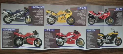 Bimota Faltprospekt Range 1996 z.B. Mantra / Tesi 1D E.F, SB6, SB7 und weitere - Picture 2 of 3