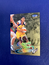 1999 Fleer Ultra WNBA Gold Medallion Edition Octavia Blue #16G Rookie RC Lynx