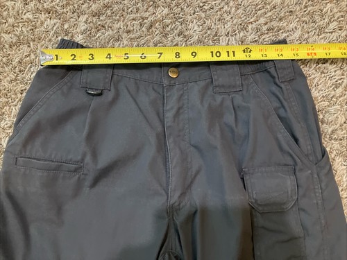 511 Tactical Pants Mens 29x32 Gray Cargo Ripstop Workwear Outdoor Utility Hunt - Picture 14 of 20