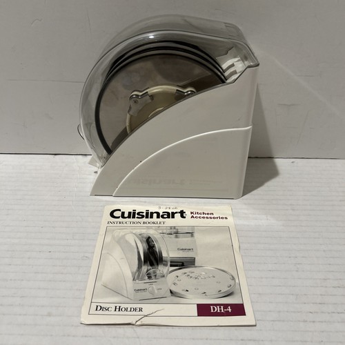 Cuisinart DLC-DH-4 Disc Holder with 3 DLC Discs DLC-842tx, DLC-837tx, DLC-844tx - Picture 2 of 17
