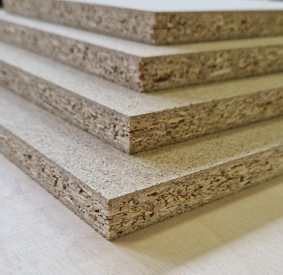 1,6cm 16mm Spanplatte Roh Möbelplatte B: 10-58cm x L: 10-115cm Zuschnitt - Bild 2 von 2