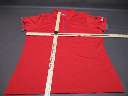 Staples Ladies / Women's Short Sleeve Polo Shirt Lightweight Size XL SPPCS419 - Picture 2 of 9