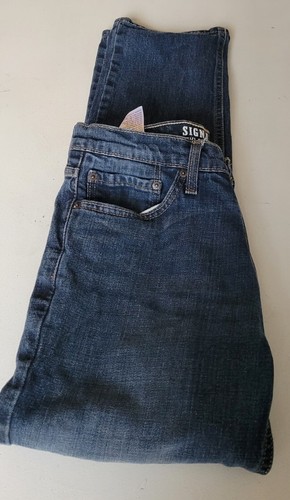Signature Levis Jeans Herren Größe 32x32 blau sportlich Relaxed Fit Hose