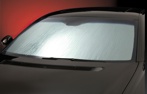 Custom Fit Rollup Windshield Sunscreen Shade for 1999-2022 Ford F-350 Super Duty - Picture 6 of 9