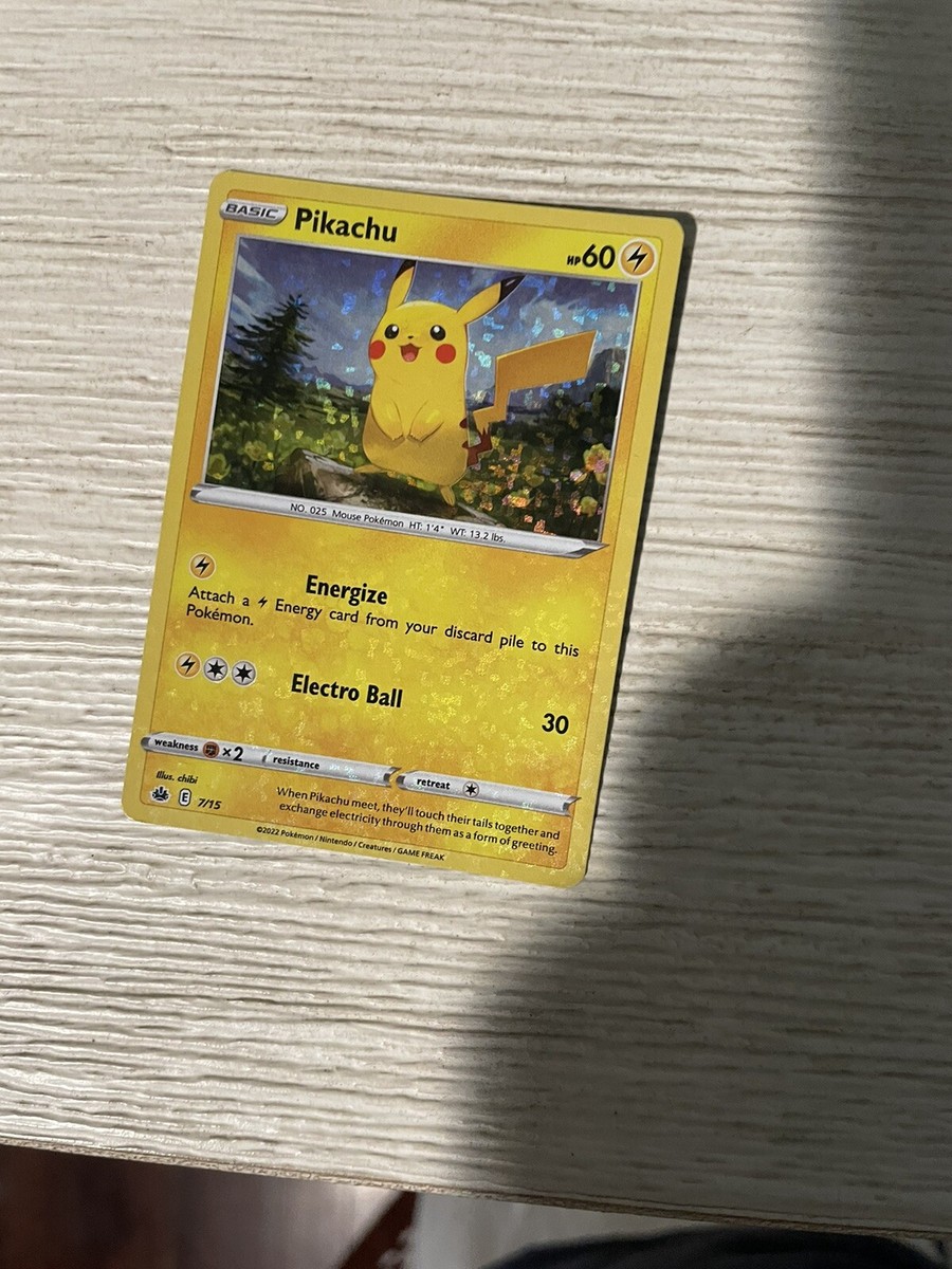 ノイコロピカチュウ HP60 Pikachu HP 60 Pika Punch Attack Rarity Yellow Colorful