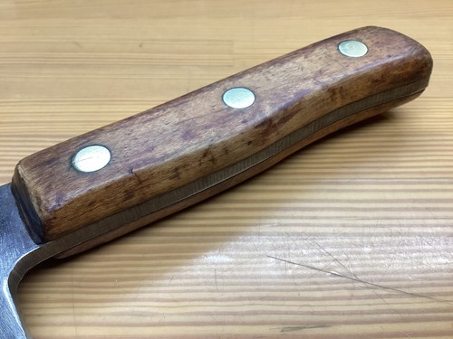 Vintage Meat Cleaver International Edge Tool Co Newark NJ ๐บ๐ธ 8-3/4โ Blade NICE - Picture 11 of 19
