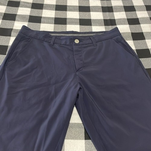 Primo Men's Navy Blue Golf Jogger Pants Size 32 x 30 Stretch Zip Ankles - Bild 4 von 12