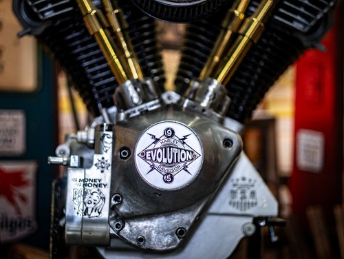 Sexy cubierta de temporizador de punto Evo Evolution 1995 de aluminio para Harley Davidson - Imagen 4 de 7