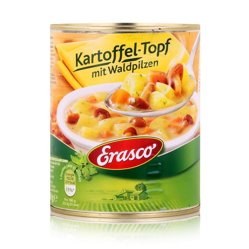 Erasco Kartoffel-Topf mit Waldpilzen 800g Fertigessen (1er Pack)