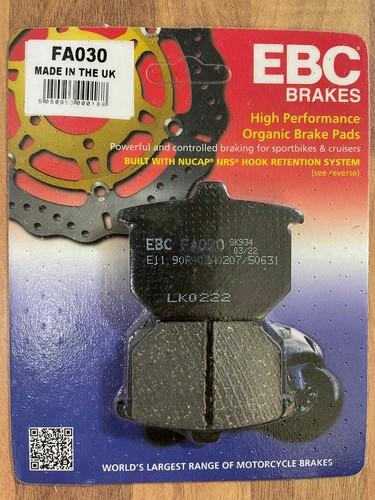 EBC Bremsbeläge vorne o. hinten für Honda CB 900 F Bol d Or - Bild 1 von 2