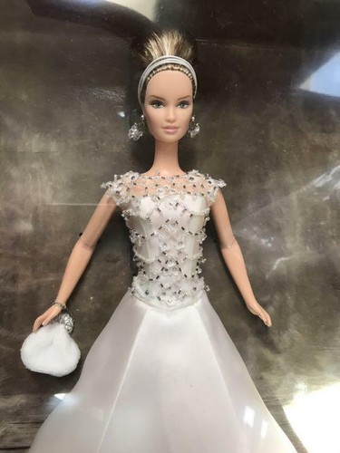Mattel Badgley Mischka Bride Barbie Doll 2003 Gold Label B8946