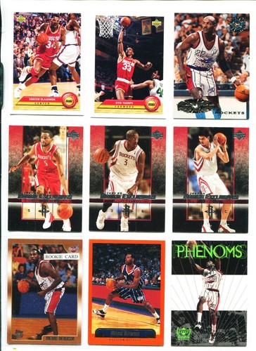 Sengun, Green, Smith Rookies, Yao Ming, Olajuwon Rockets Team lot 72 Cards READ - Picture 5 of 9