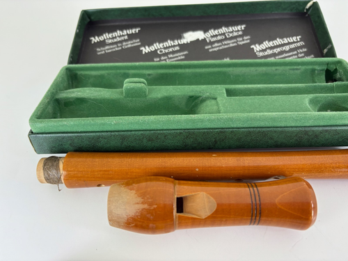Wooden Mollenhauer Student Soprano Recorder 1004 - Picture 6 of 8