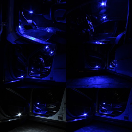 Paquete de 20 luces interiores LED azules para BMW Serie 5 M5 E39 1996-2003 + HERRAMIENTA - Imagen 5 de 7