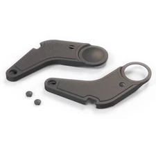 Fiat 124 Spider Sport Coupe Front Seat Hinge Cover Set L Or R 1905383 / 1905384