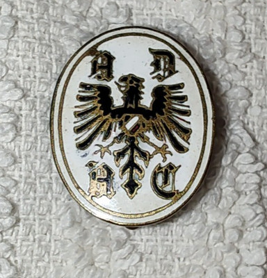 Antq. ADAC, Allgemeiner Deutscher Automobil-Club, Mitgliedsabzeichen Cerca 1920s