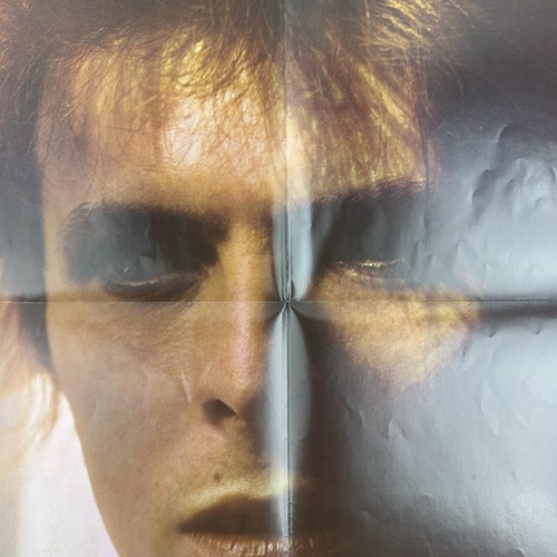 David Bowie Space Oddity Vinyl LP Record VG+/EX 1972 US Press Album with Poster - Picture 12 of 24